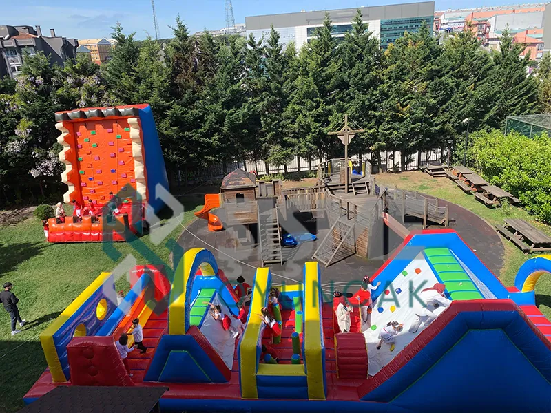 Şişme Decatlon Engelli Parkuru