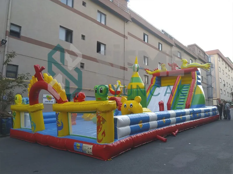 Ejderha Yuvası Şişme Oyun Parkı